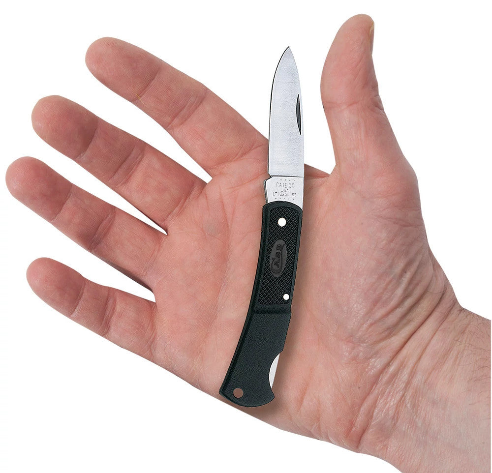 Case Lockback Black Caliber Small Model # 00156 Pattern (LT1225L SS)