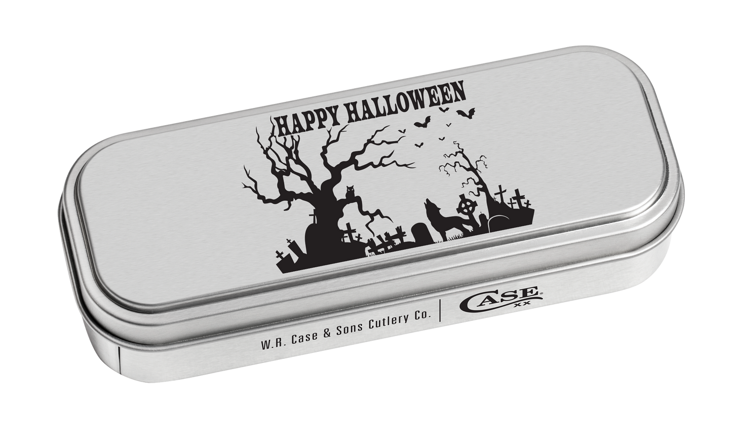 Case Sowbelly Trick or Treat Halloween 2025 Color Infusion Bone Model # 10640 Pattern (TB6339 SS)