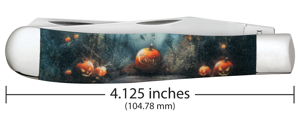 Case Trapper Halloween 2025 Color infusion Pumpkin Patch Model # 10642 Pattern (4254 SS)