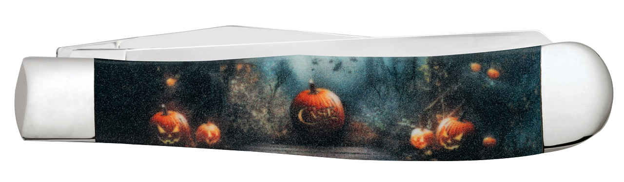 Case Trapper Halloween 2025 Color infusion Pumpkin Patch Model # 10642 Pattern (4254 SS)