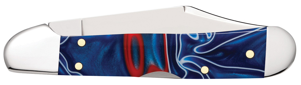 Case Mini CopperLock Patriotic Kirinite Smooth Model # 11211 Pattern (101749L SS)