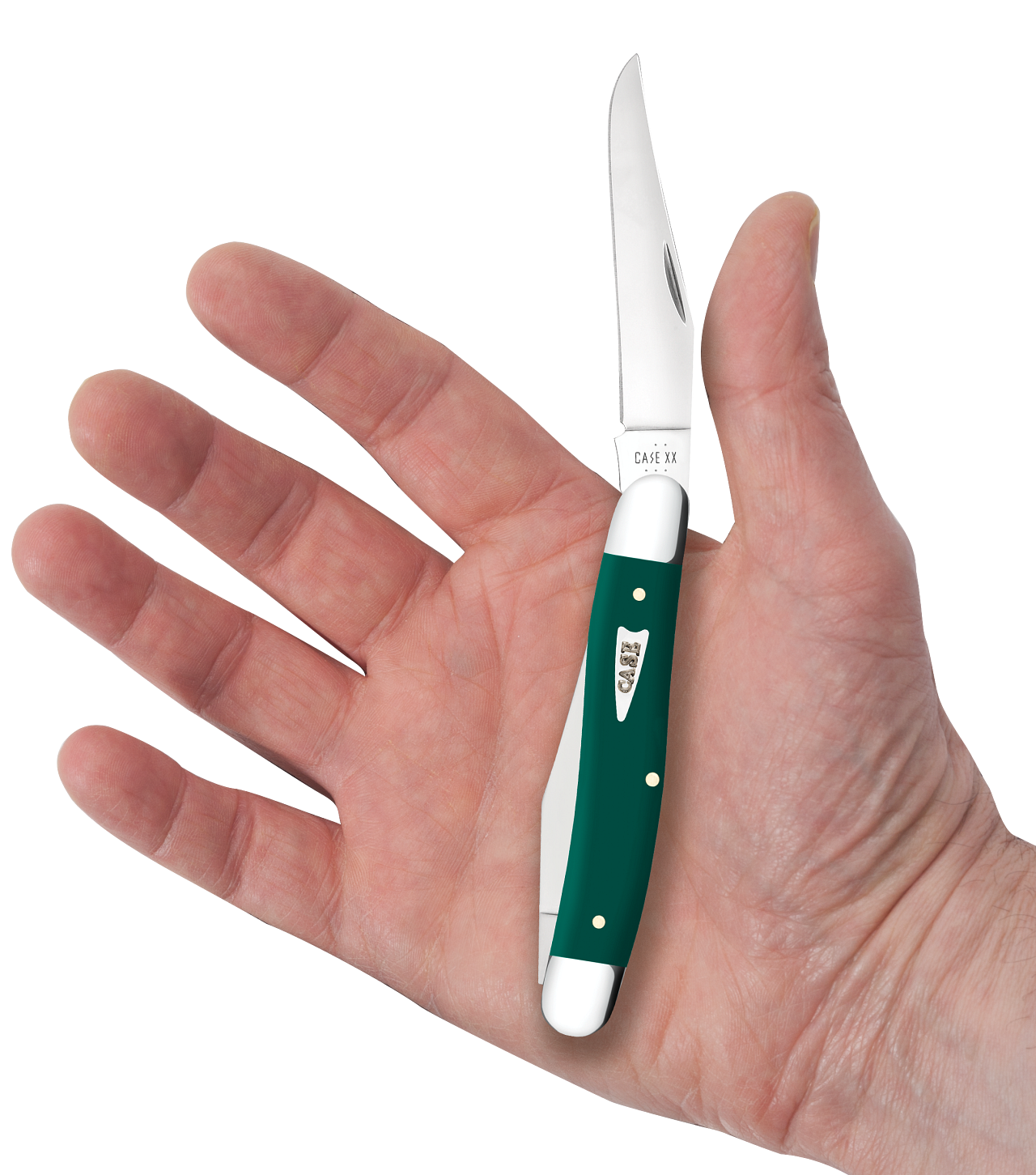 Case Muskrat Spruce Green Synthetic Smooth Model # 64533 Pattern (Muskrat SS)