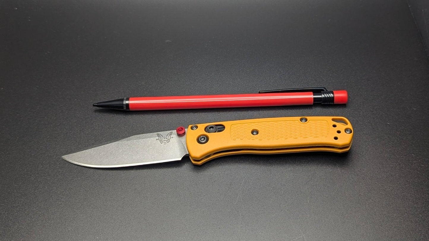 Benchmade Mini Bugout Daybreak Yellow Grivory 533-08
