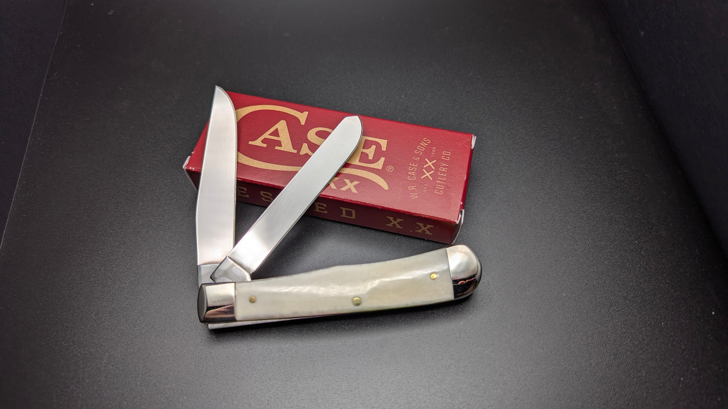 Case Trapper Star Spangled Natural Bone Color Wash Model # 64132 Pattern (6254 SS)