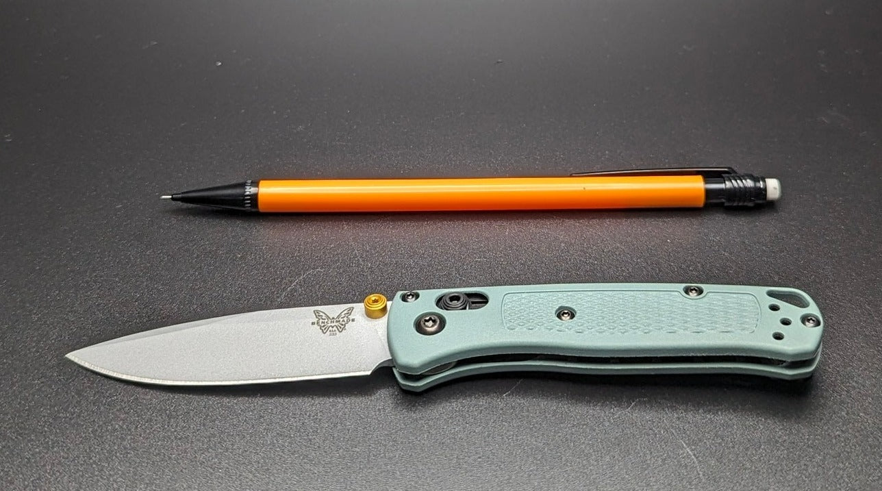 Mini Bugout Sage Green Grivory Size Compare