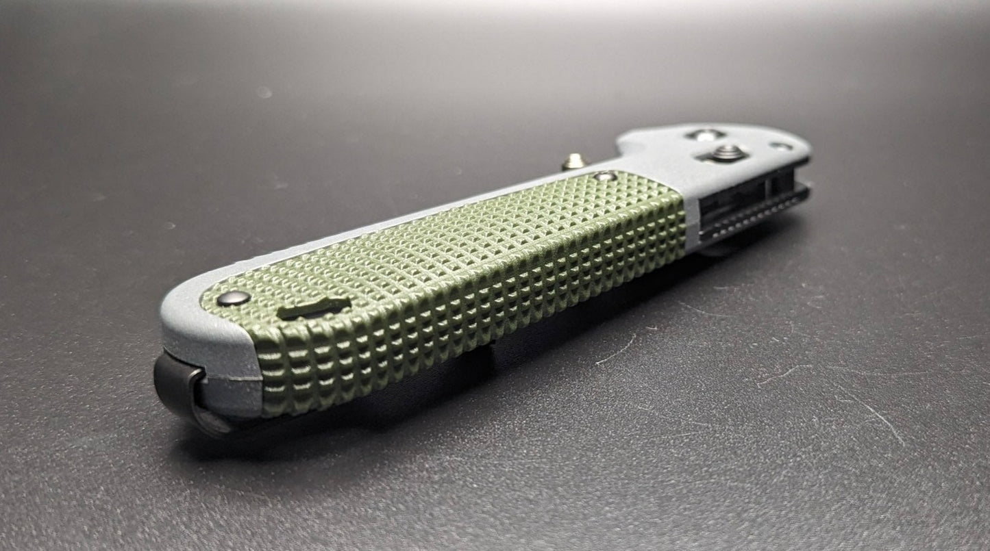 Redoubt Overland Gray and Forest Green Spine