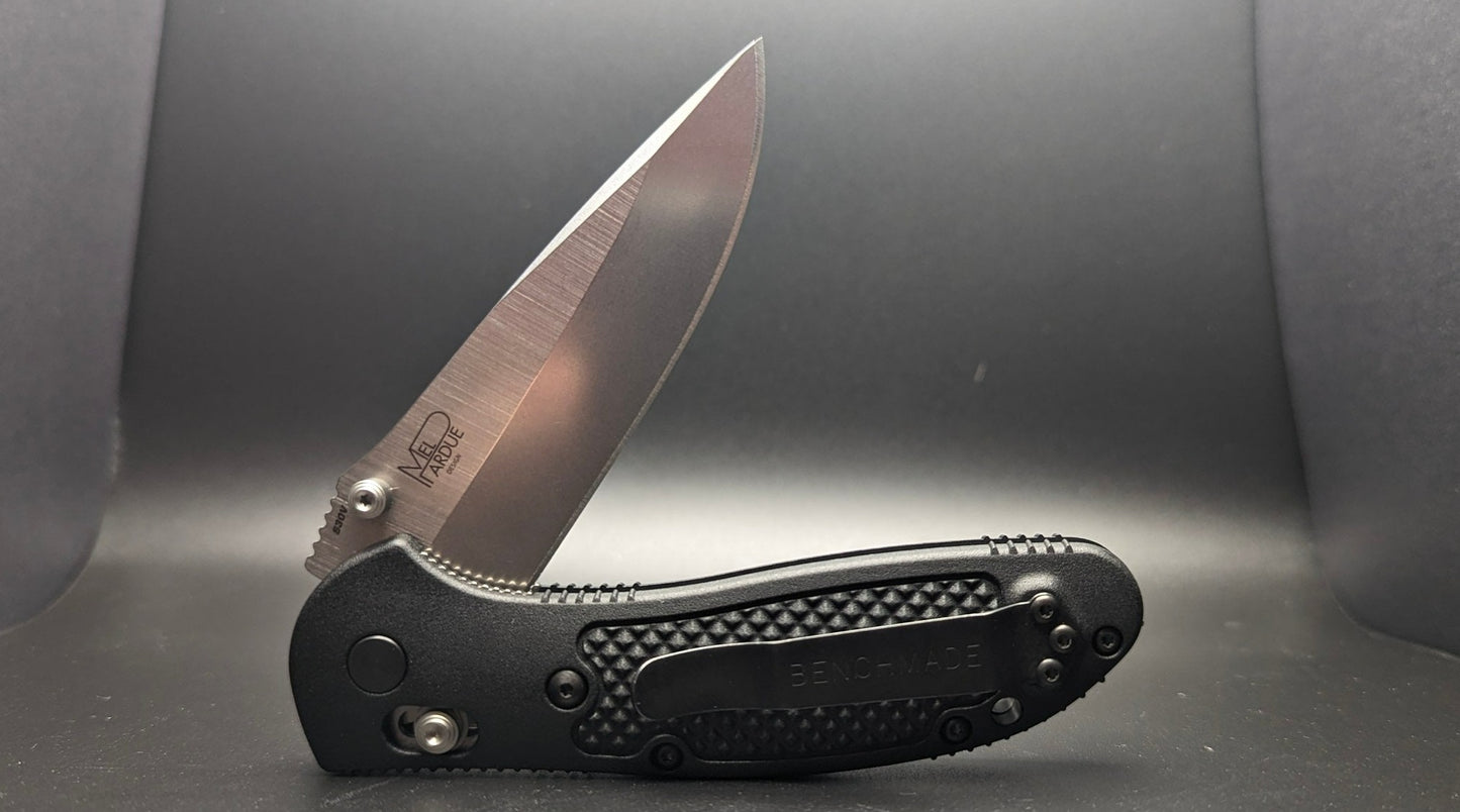 Griptilian Black Grivory 551-S30V Half Open Back