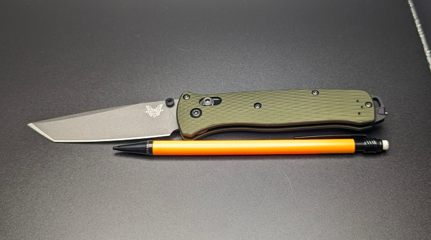 Bailout Woodland Green Aluminum 537GY-1 Size Compare