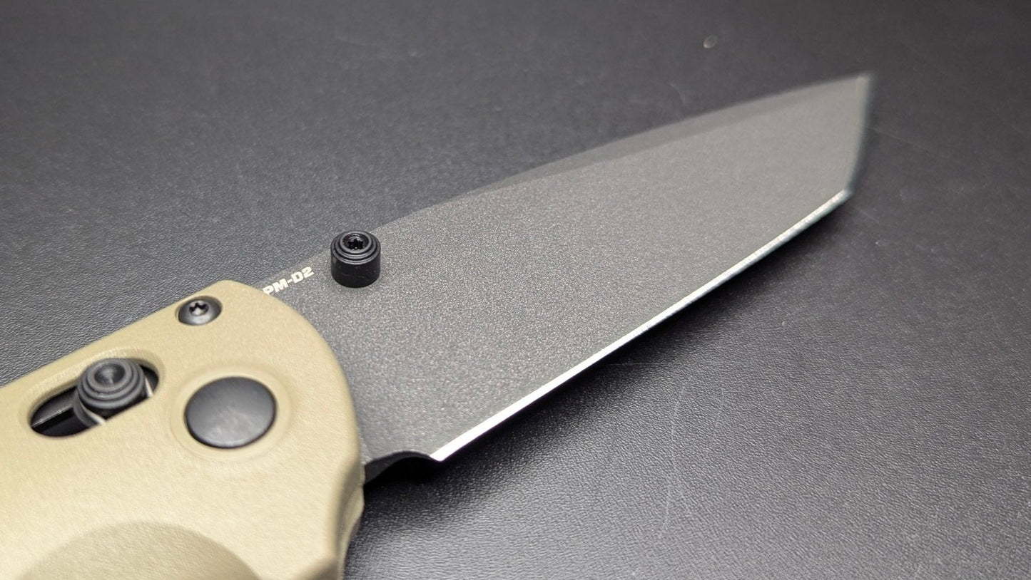 Benchmade Redoubt Ranger Green and Forest Grip Grivory 431BK-1