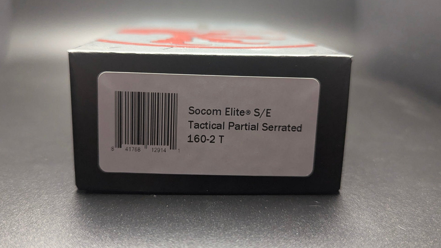 Socom Elite S/E Tactical Partial Serrated 160-2T
