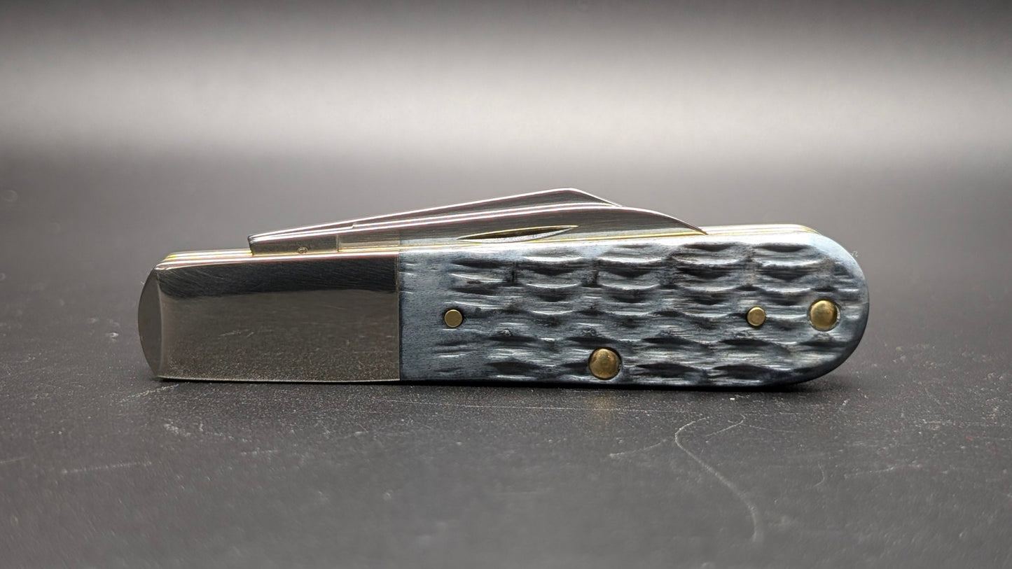 Case Barlow Pocket Worn Gray Bone Crandall Jig Model # 58423 Pattern (62009 1/2 CS)
