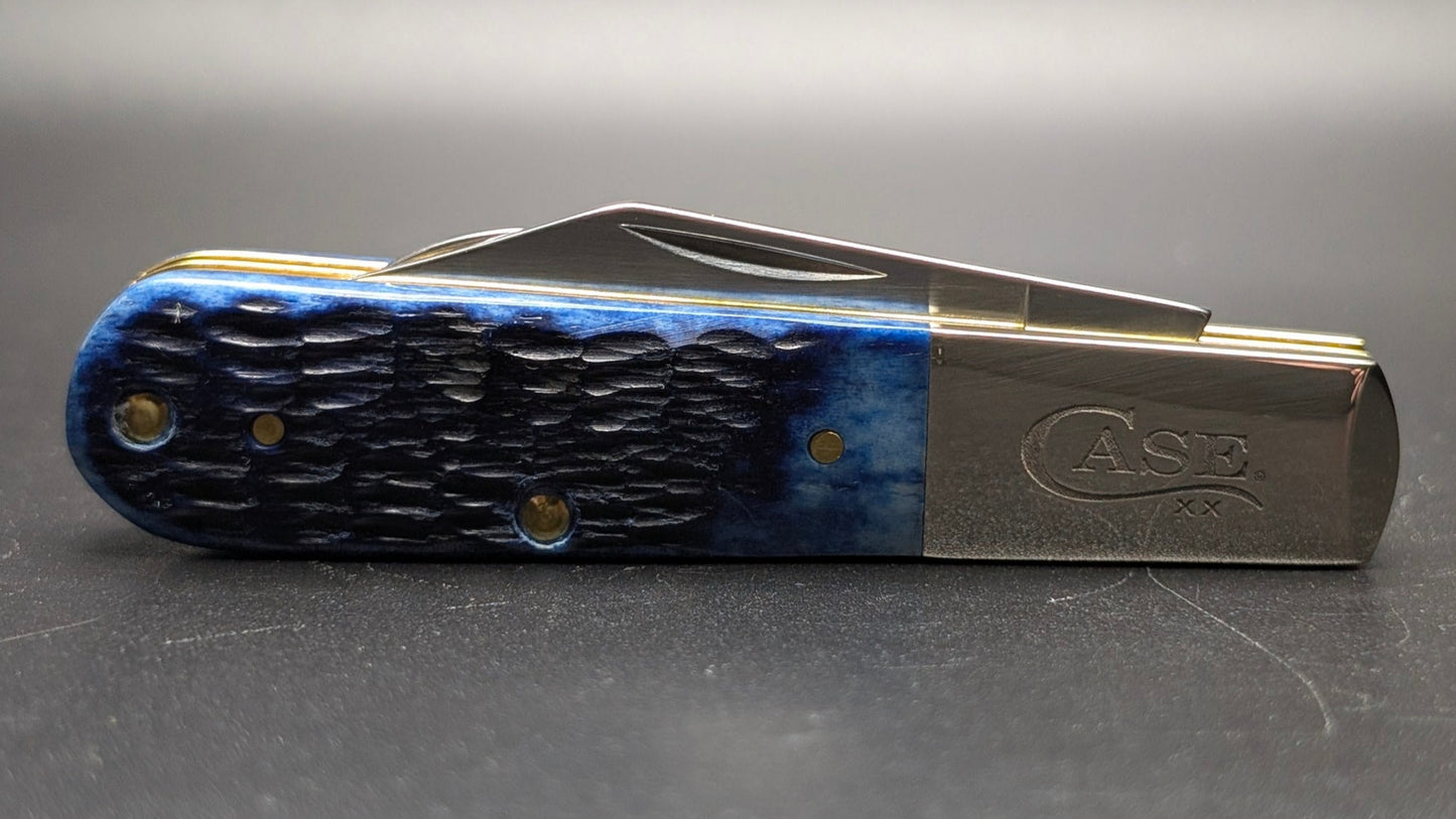 Case Barlow Navy Blue Bone Rogers Jig Model # 6894 Pattern (62009 1/2 SS)