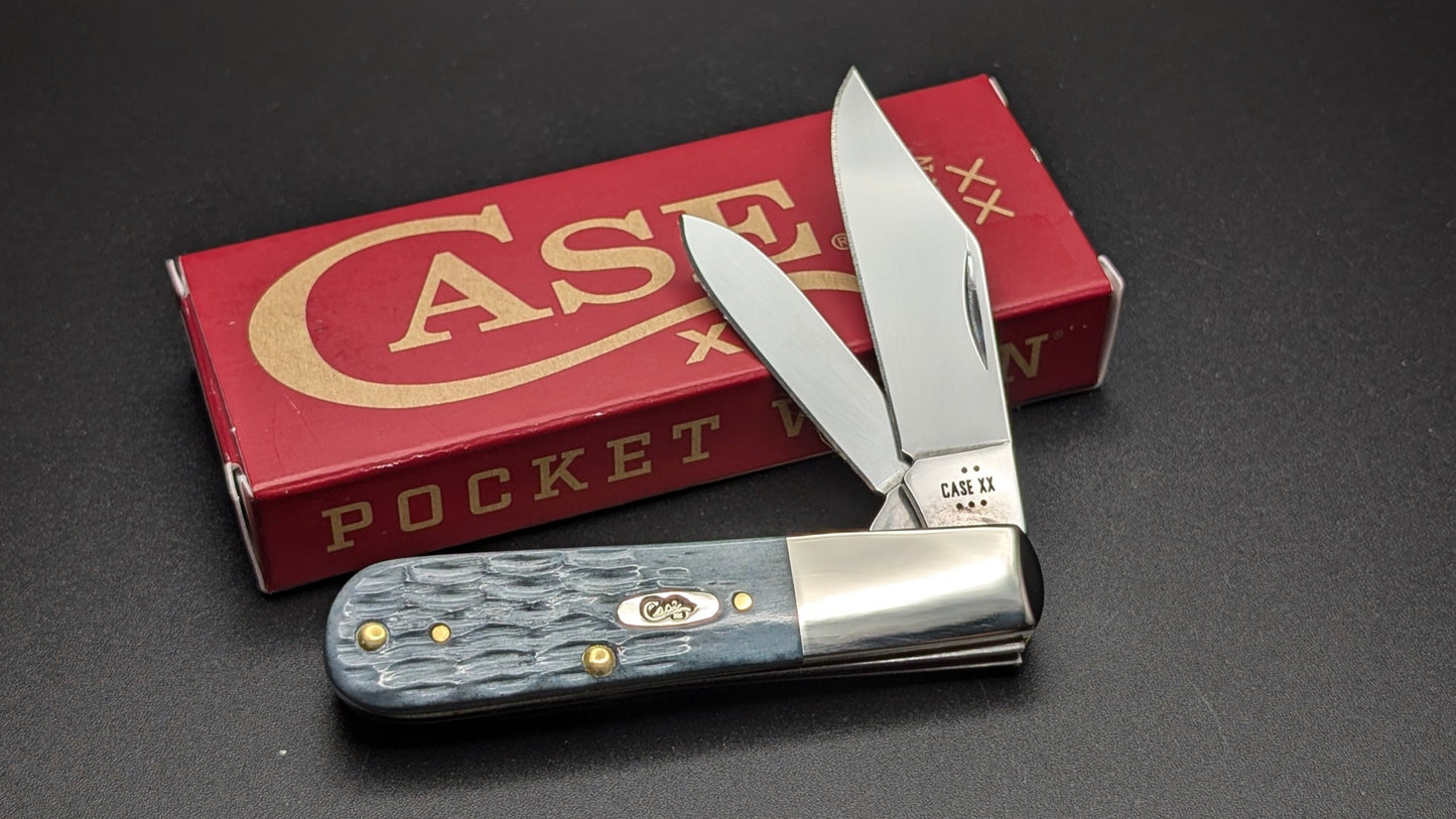 Case Barlow Pocket Worn Gray Bone Crandall Jig Model # 58423 Pattern (62009 1/2 CS)