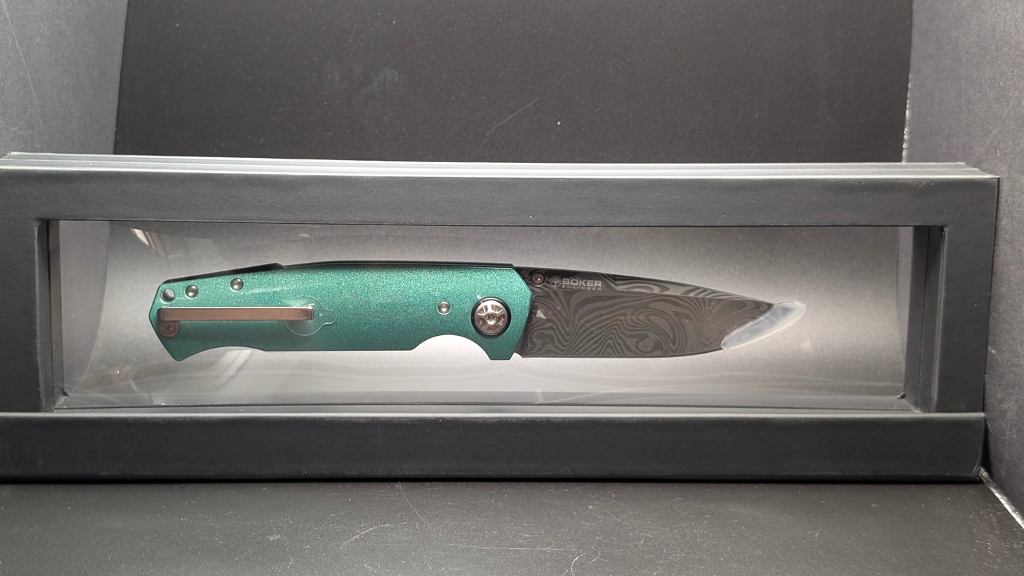 Boker Solingen 1969 Mach-1 Damast