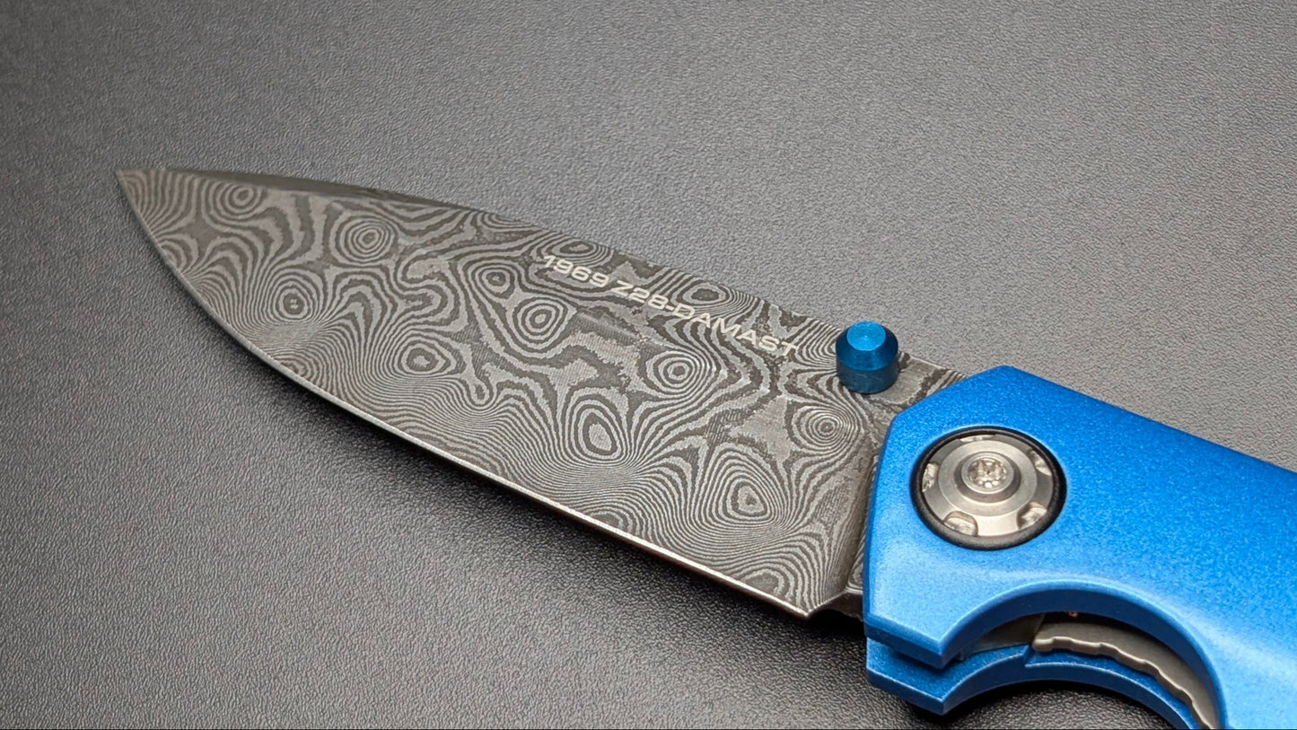 Boker Solingen 1969 Z28-Damast Front Steel Stamp