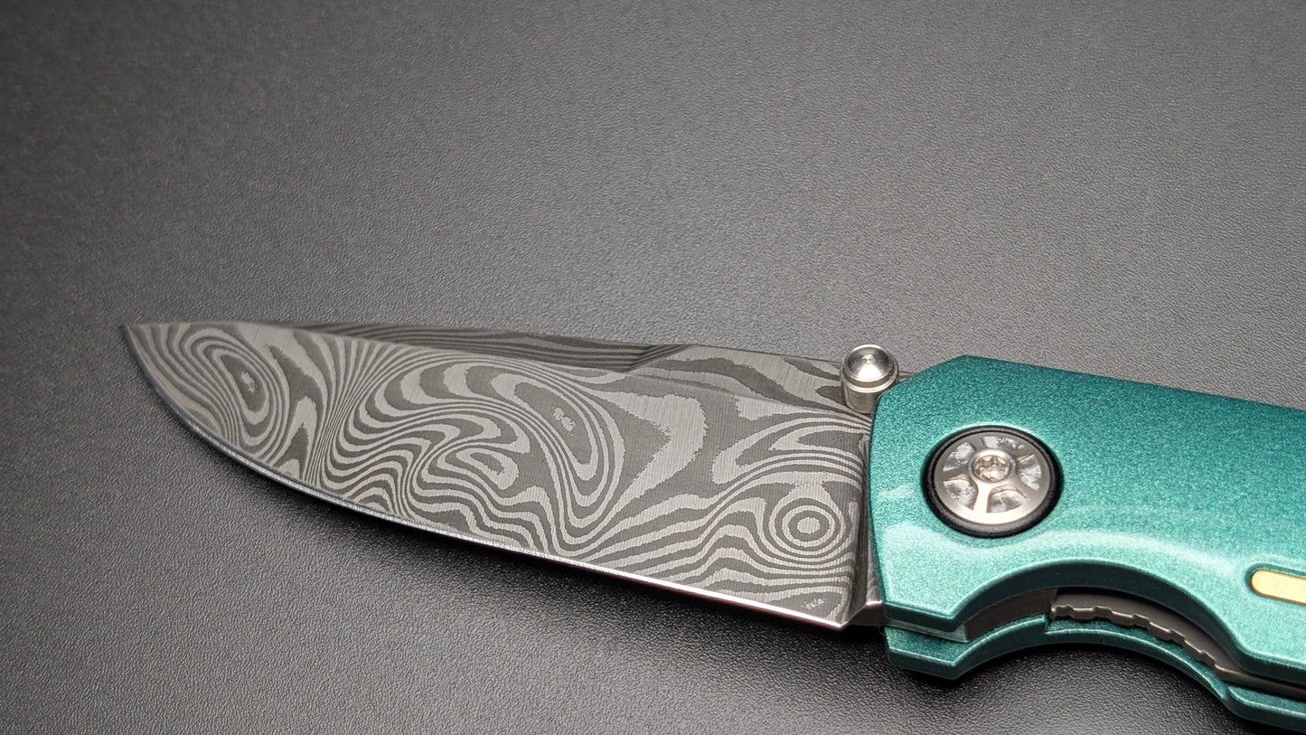 Boker Solingen 1969 Mach-1 Damast