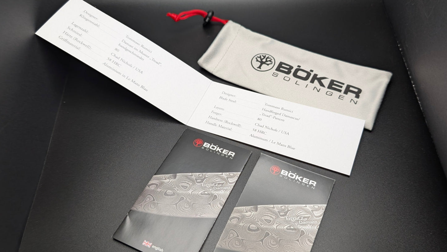 Boker Solingen 1969 Z28-Damast