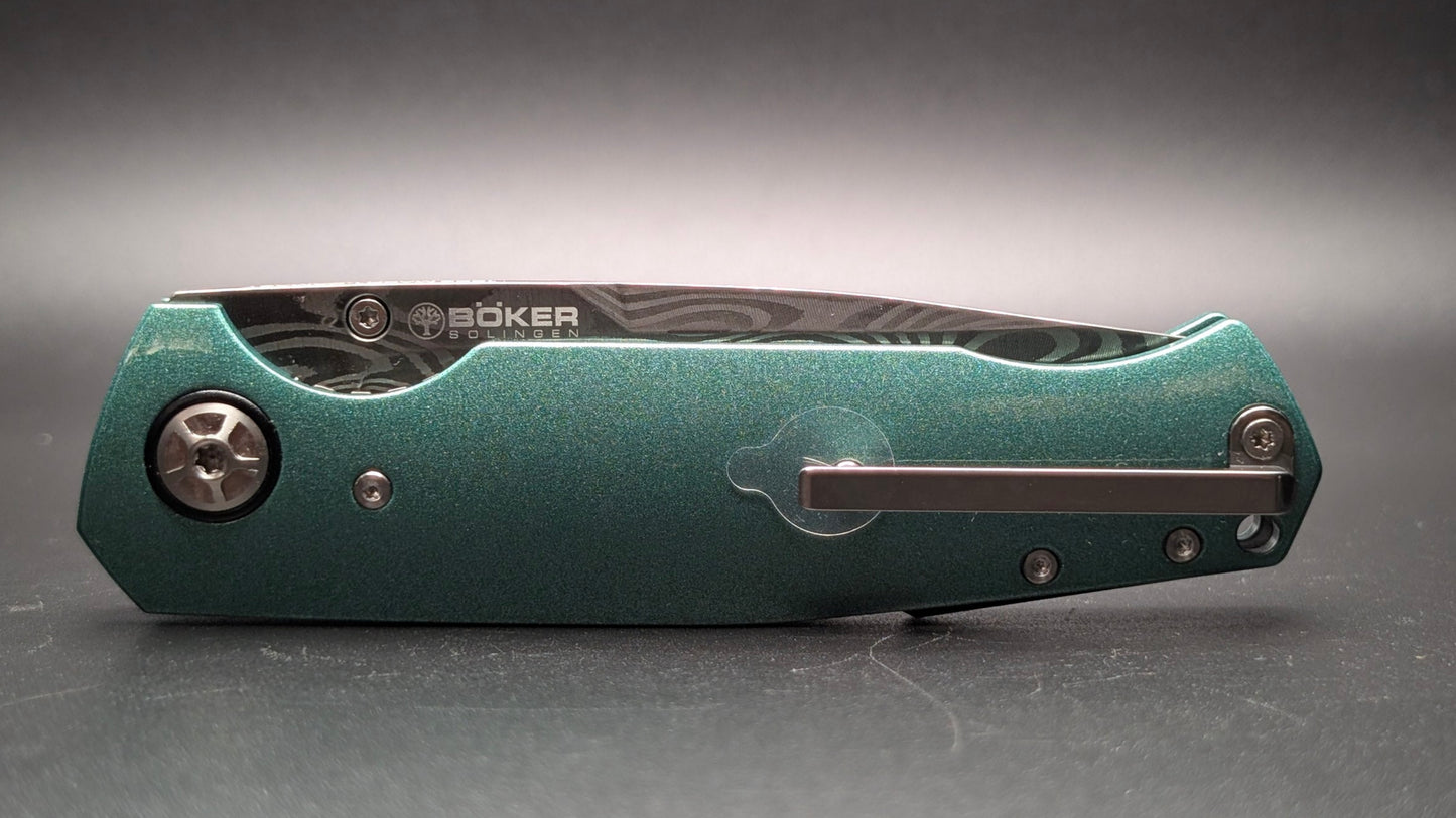 Boker Solingen 1969 Mach-1 Damast