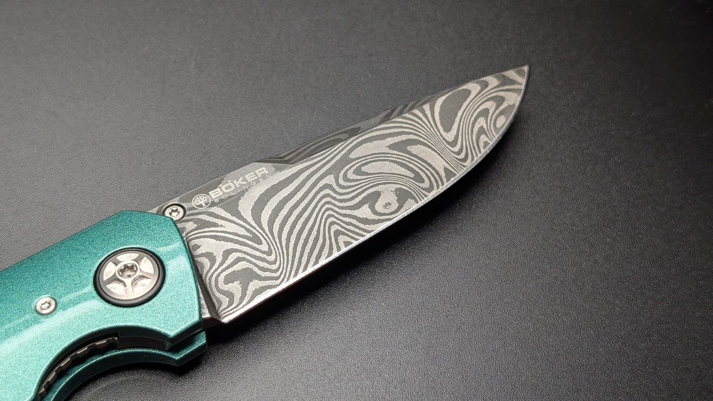Boker Solingen 1969 Mach-1 Damast