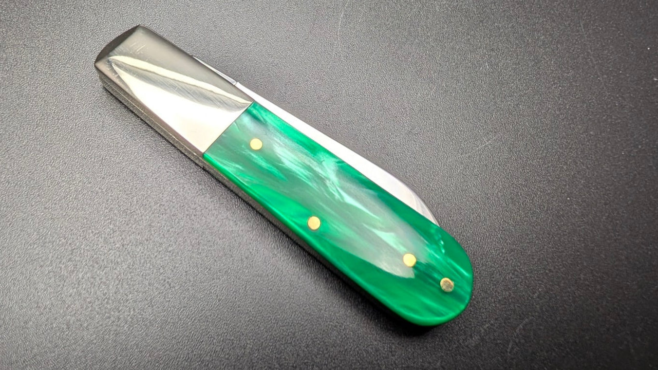 Case Barlow SparXX Green Pearl Kirinite Model # 27371 Pattern (101009 SS)