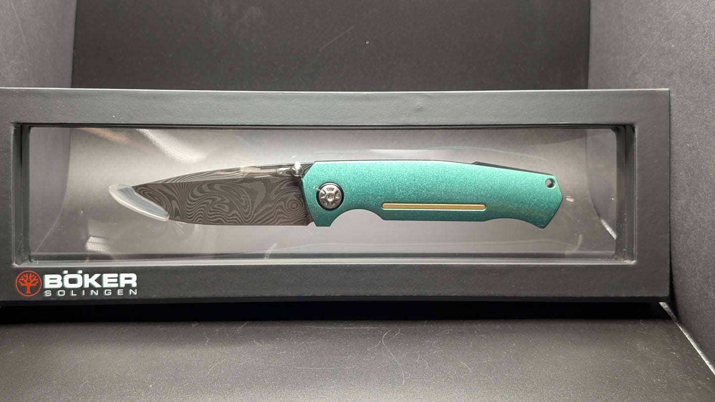 Boker Solingen 1969 Mach-1 Damast
