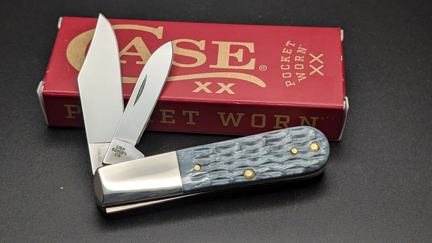 Case Barlow Pocket Worn Gray Bone Crandall Jig Model # 58423 Pattern (62009 1/2 CS)