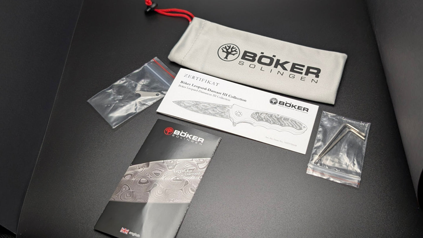 Boker Solingen Leopard-Damast III Collection