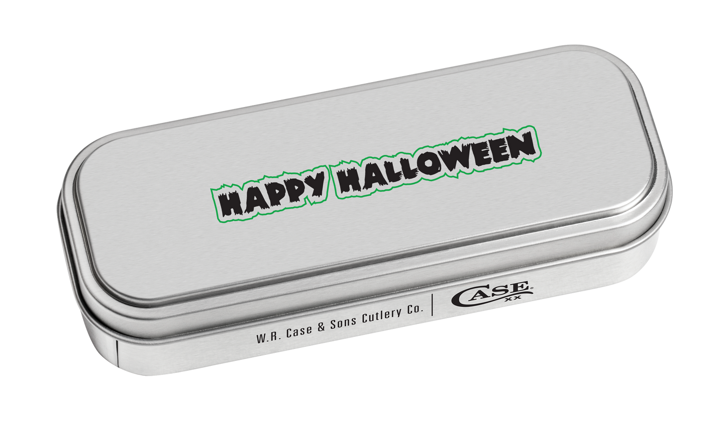 Case Mini CopperLock Happy Halloween 2024 Green Bone Model # 10632 Pattern (61749L SS)