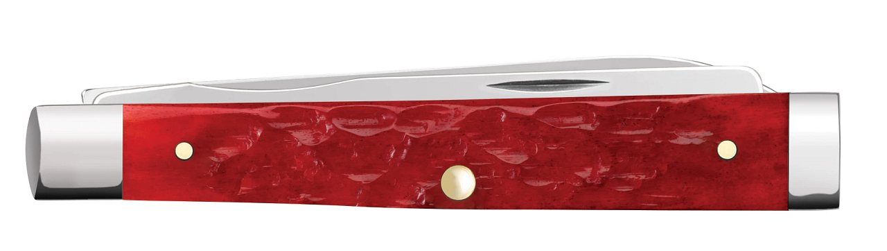 Case Baby Doc Dark Red Bone Stars and Stripes Model # 10847 Pattern (6282SP SS) Back