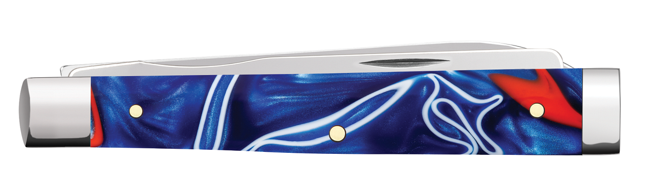 Case Baby Doc Patriotic Kirinite Model # 11227 Pattern (10282SP SS) Closed Back