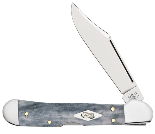Case Mini CopperLock Grey Bone Smooth Model # 34201 Pattern (61749L SS)