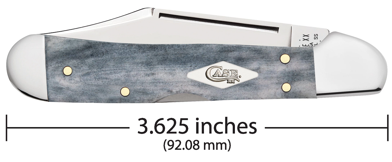Case Mini CopperLock Grey Bone Smooth Model # 34201 Pattern (61749L SS)