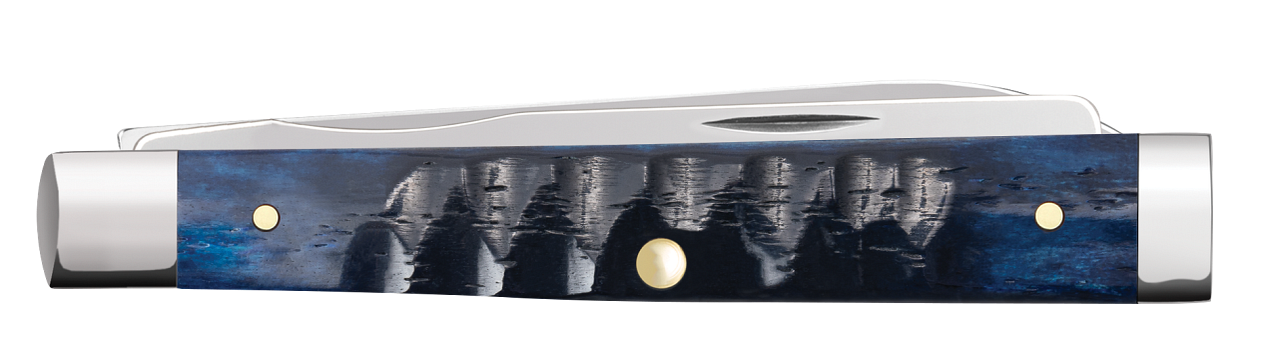 Case Baby Doc Limited XX Edition XXXVIII Gator Jig Ocean Blue Bone Model # 53986 Pattern (6282SP SS) Closed back