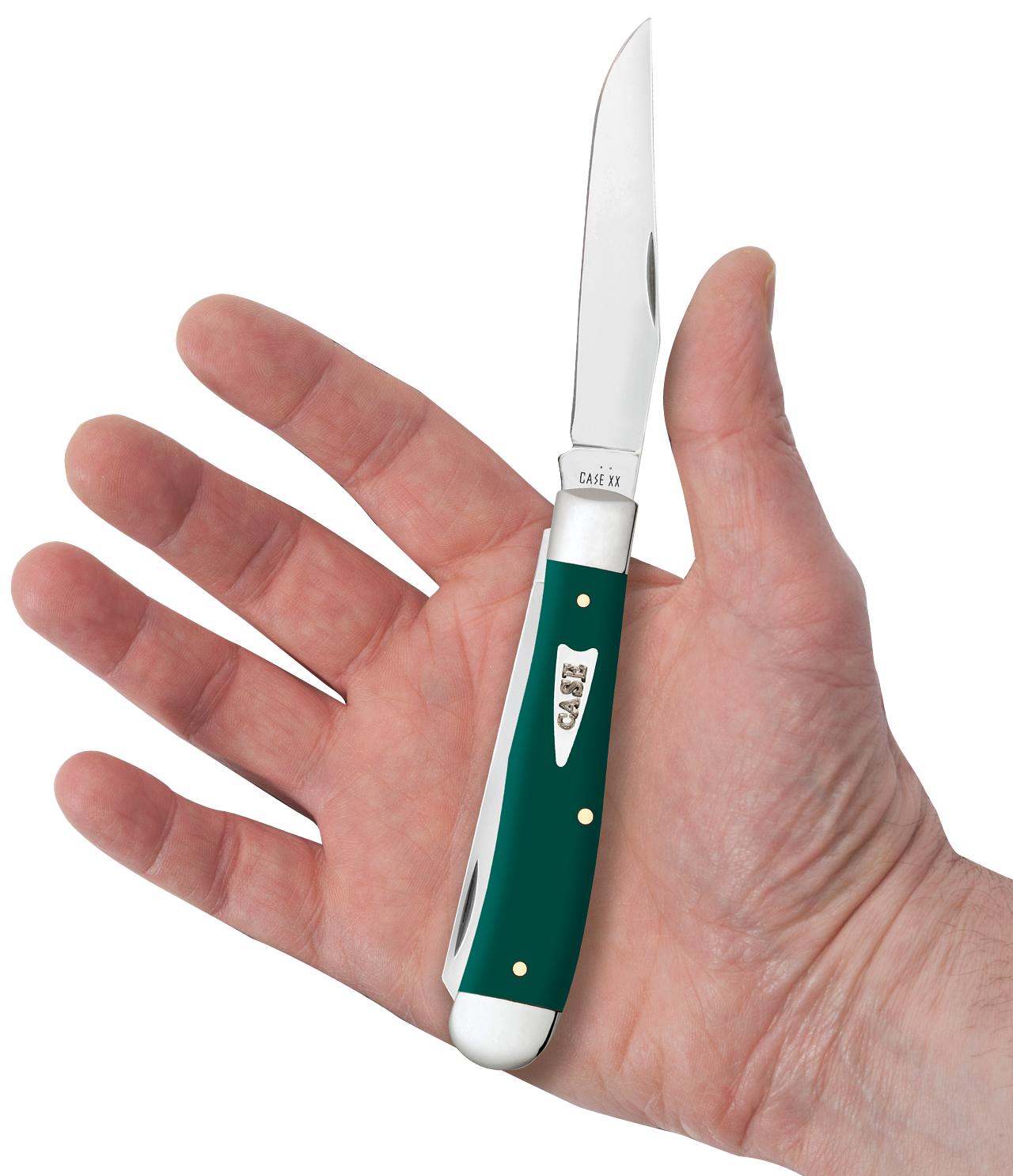 Case Trapper Spruce Green Synthetic Smooth Model # 64530 Pattern (4254 SS)