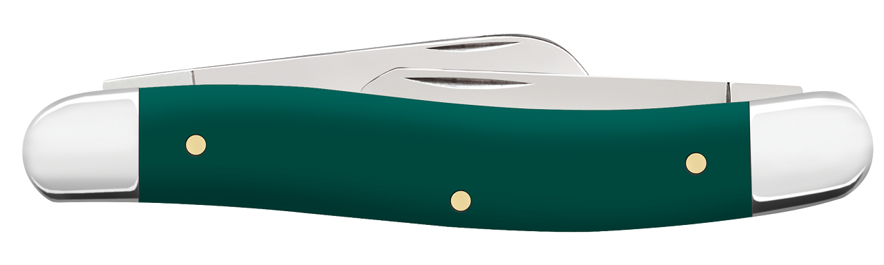 Case Medium Stockman Spruce Green Synthetic Smooth Model # 64535 Pattern (4318 SS)