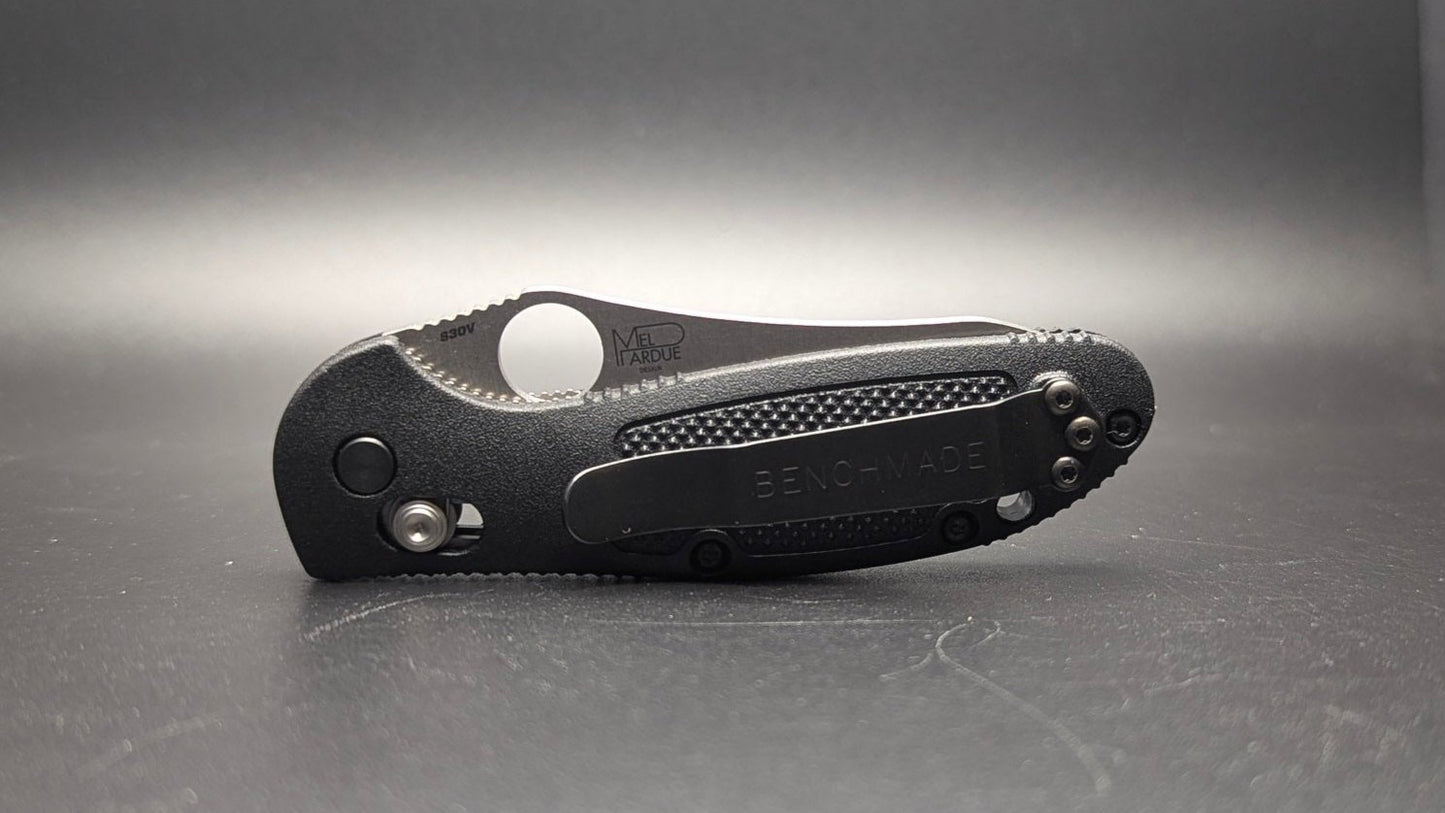 Mini Griptilian Sheepsfoot Black Grivory 555-S30V