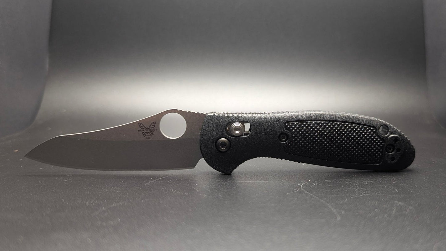 Mini Griptilian Sheepsfoot Black Grivory 555-S30V