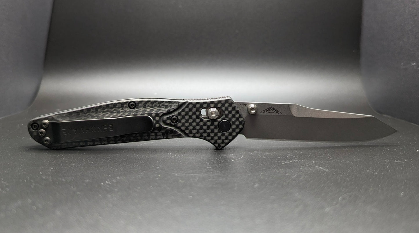 Osborne 940-1 Carbon Fiber Handle Back Side View