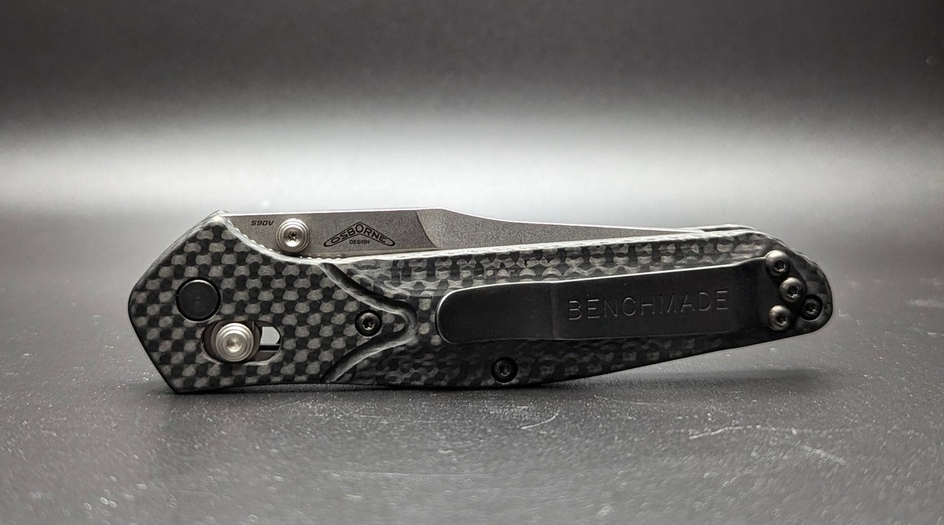 Osborne 940-1 Carbon Fiber Handle Back Closed Side View