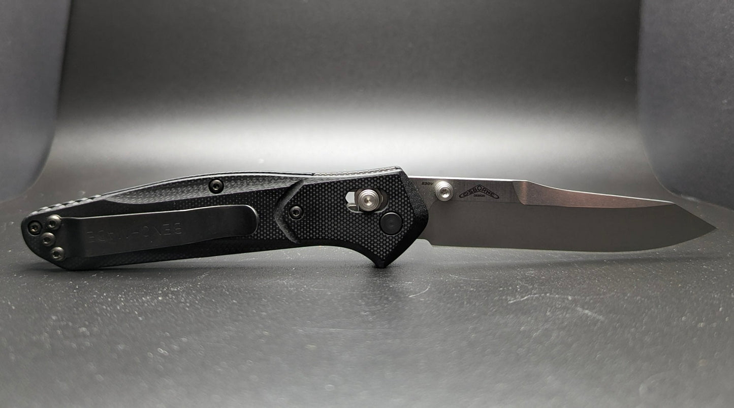 Osborne Black G10 940-2 Back Side View