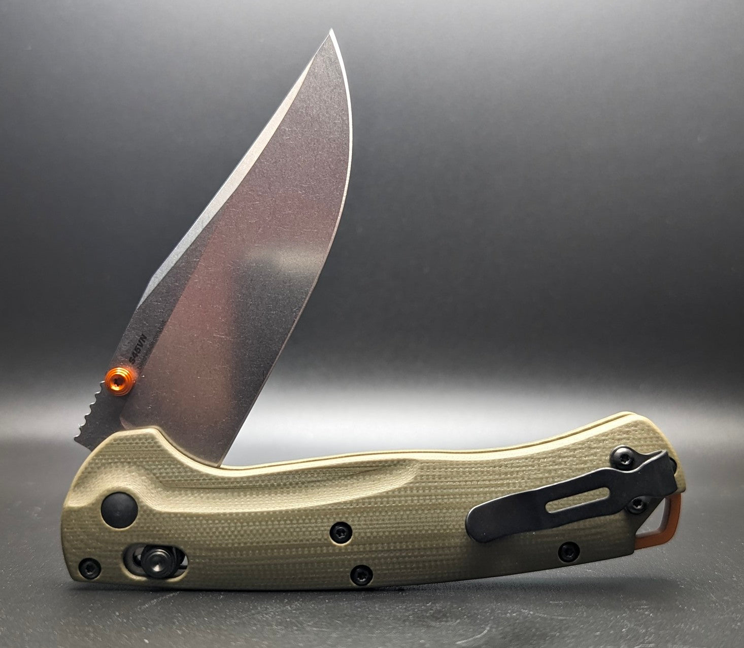 Taggedout OD Green G10 Half Open Back