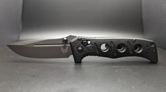 Mini Adamas Black G10 Front Side