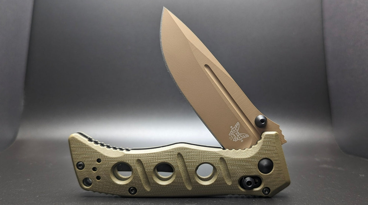 Mini Adamas OD Green G10 Front Half Open