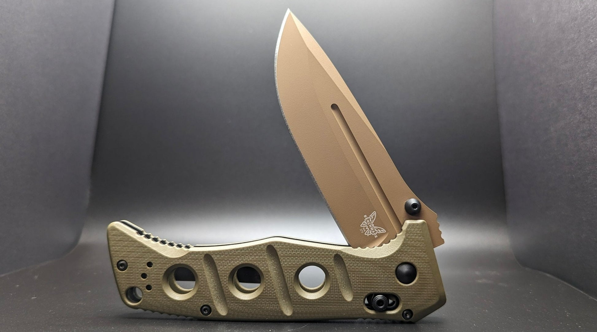 Adamas OD Green G10 Half Open Front