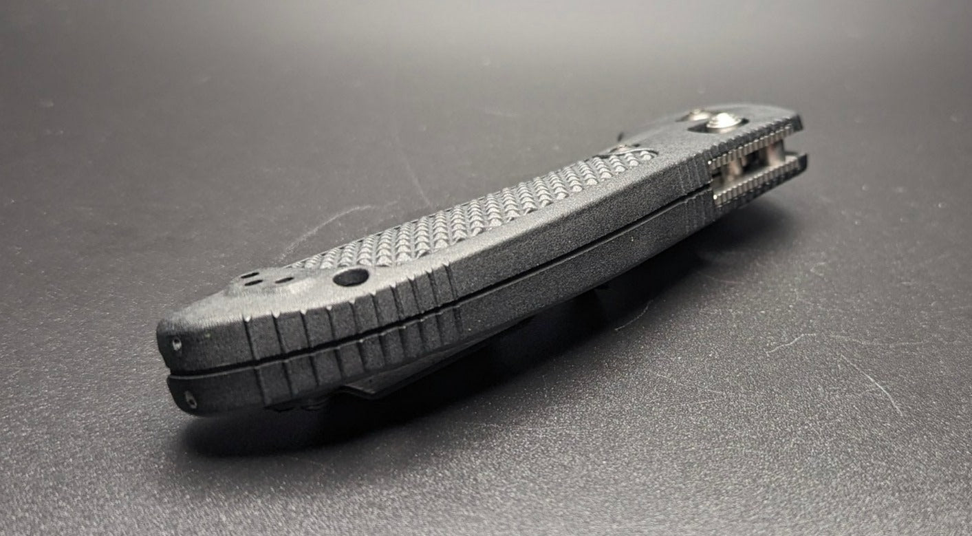 Griptilian Black Grivory 550-S30V Sheepsfoot Spine