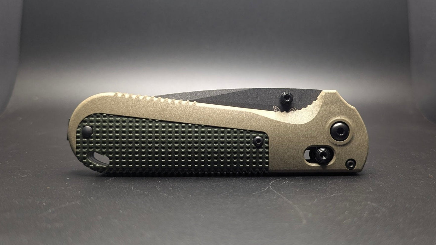 Redoubt Serrated Ranger Green and Forest Grip Grivory 431SBK-1