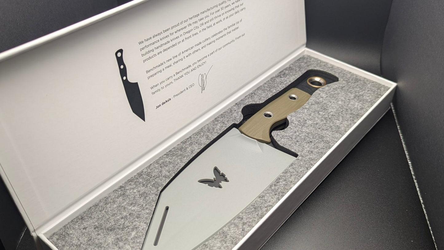 Station Knife OD Green G10 4010BK-01