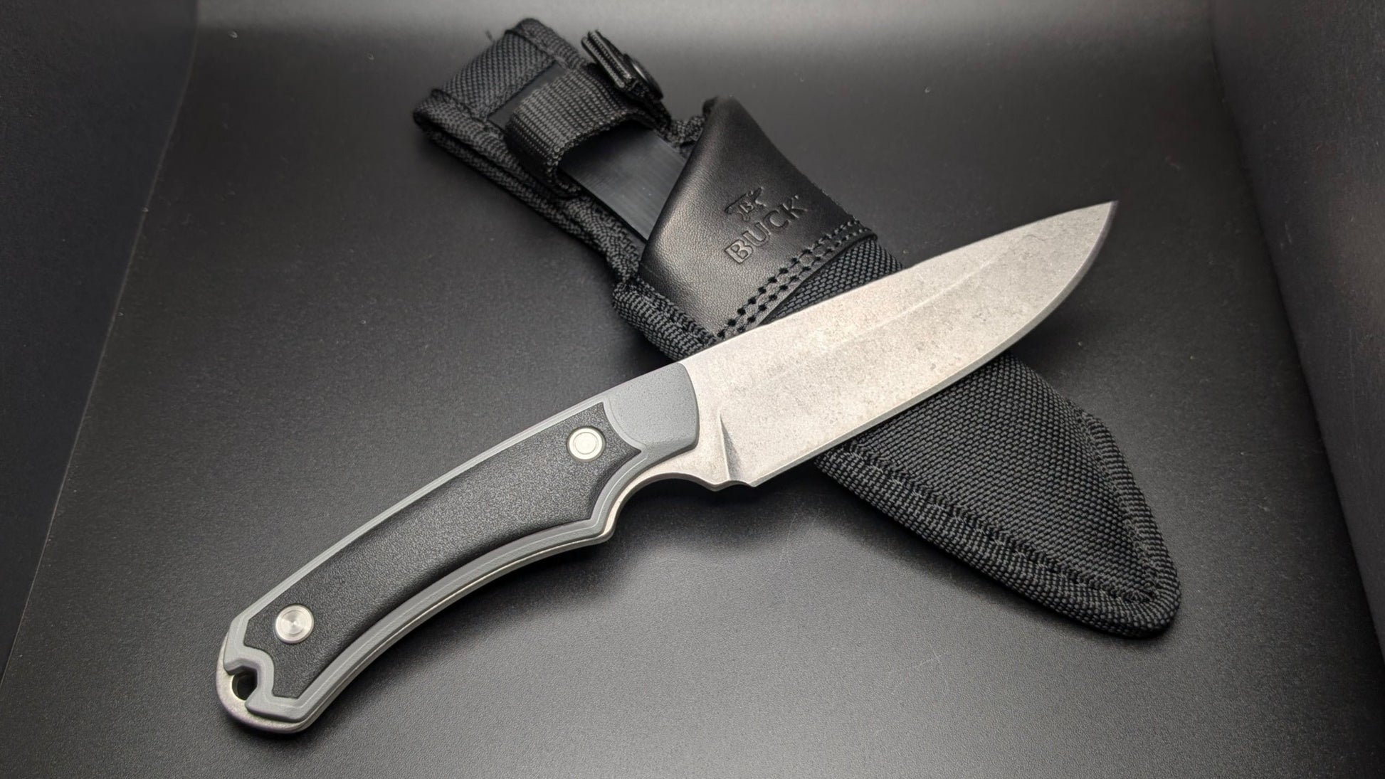 Out of sheath back of blade 
