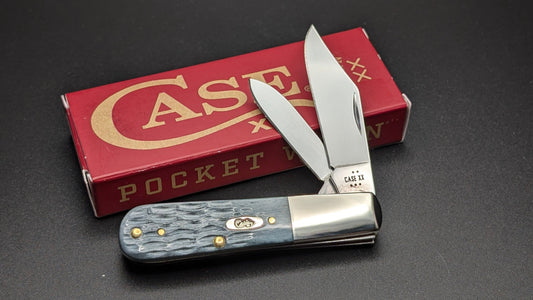 Case Barlow Pocket Worn Gray Bone Crandall Jig Model # 58423 Pattern (62009 1/2 CS)