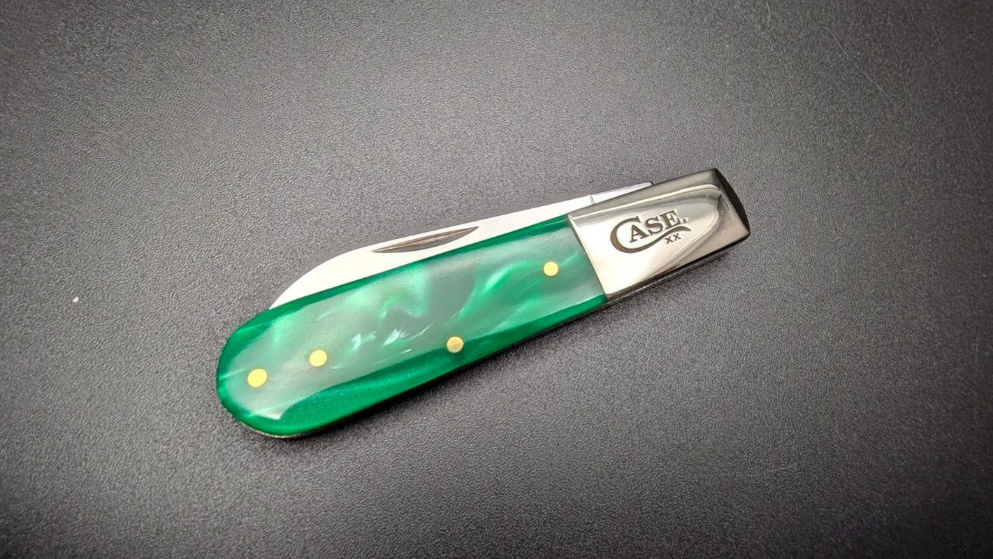 Case Barlow SparXX Green Pearl Kirinite Model # 27371 Pattern (101009 SS)